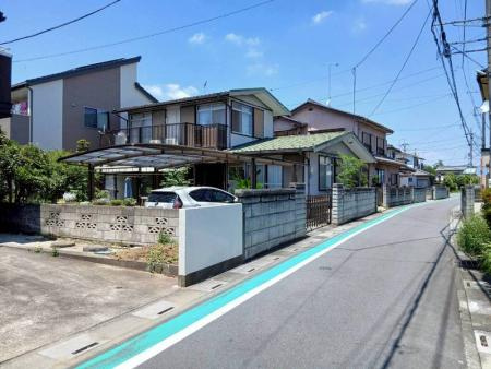 上之　前面道路