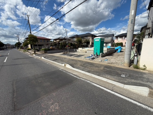 久喜市吉羽5丁目第9（全3棟）前面道路