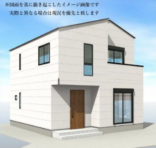 横浜市緑区東本郷5丁目 新築戸建て【仲介手数料無料】の外観パース