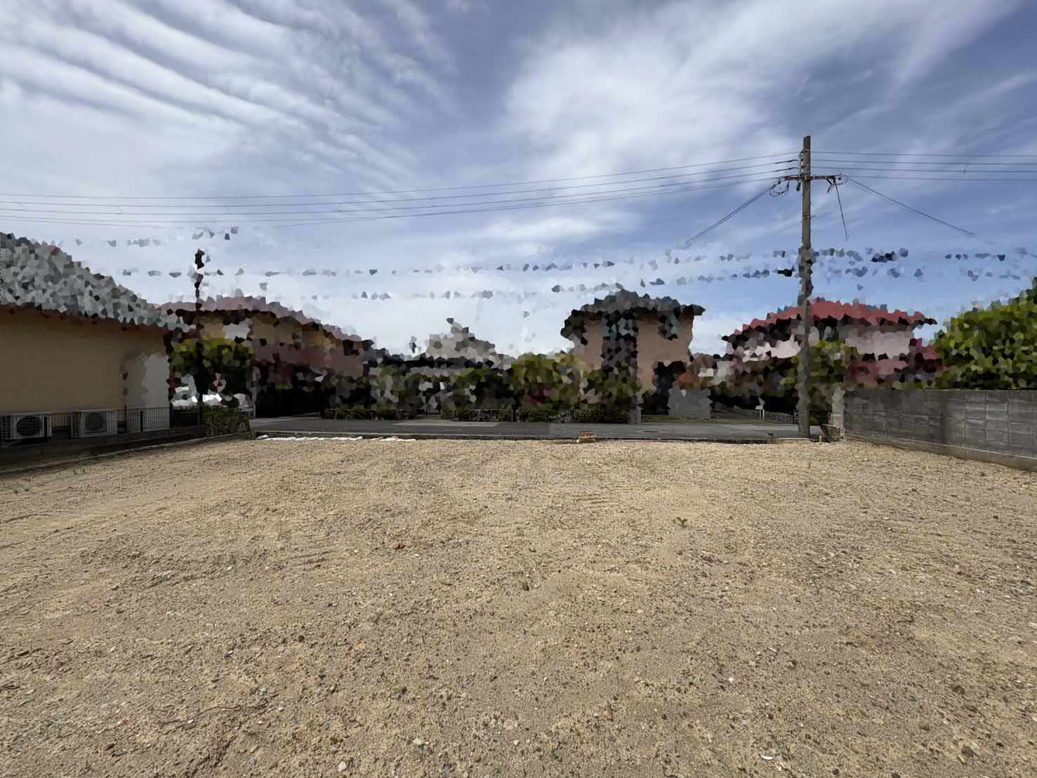 有野台4丁目土地1号地の外観