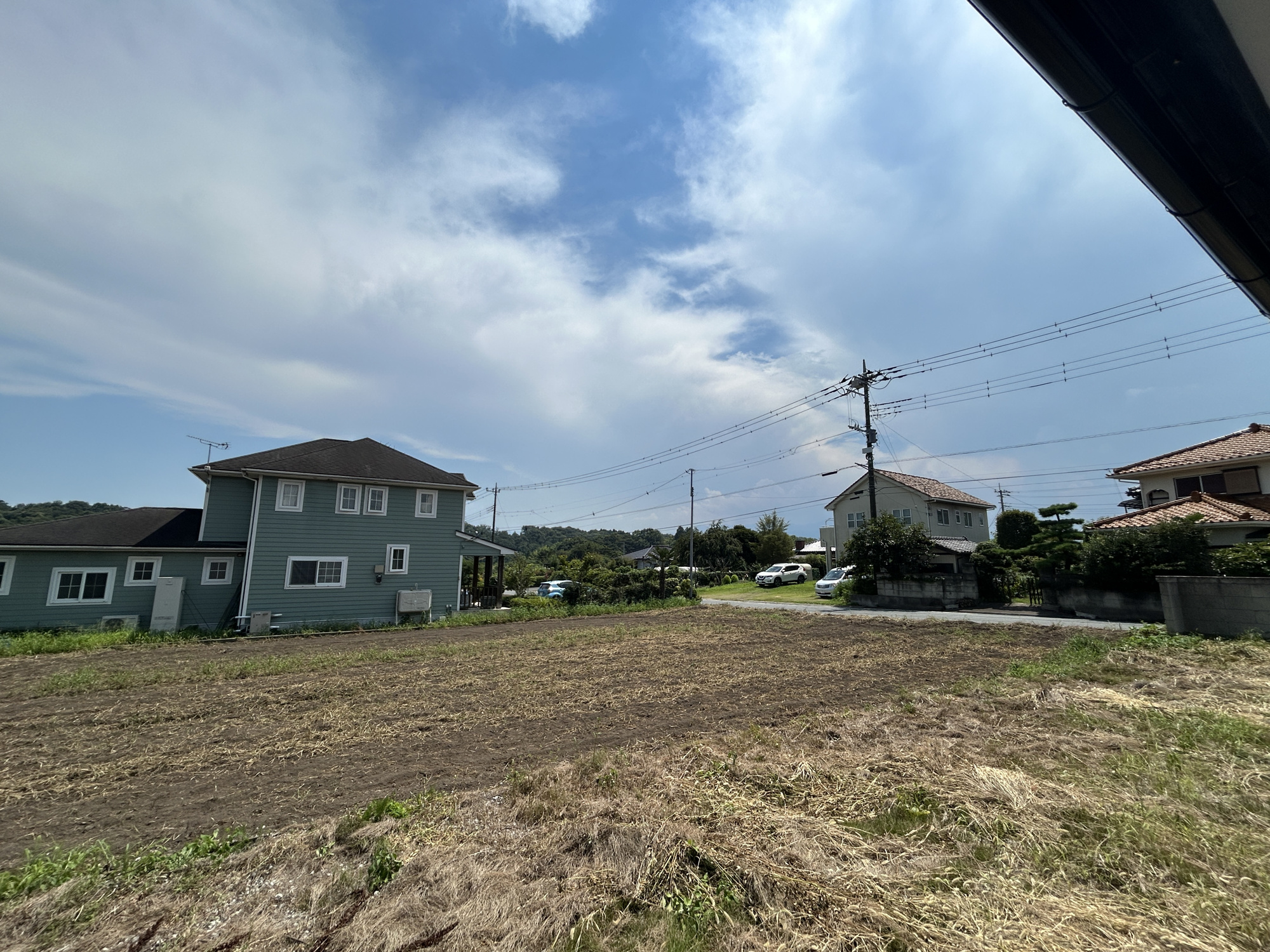 安中市鷺宮　中古物件の展望|隣地との距離が確保されているので開放感のある眺望♪
