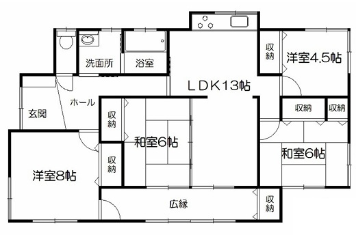 安中市鷺宮　中古物件の間取り|■建坪29.87坪　敷地100.06坪■