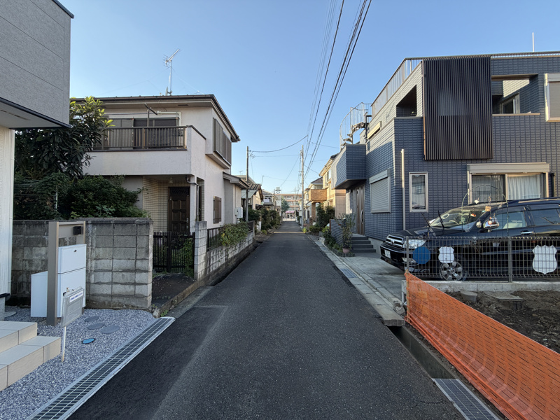 前面道路