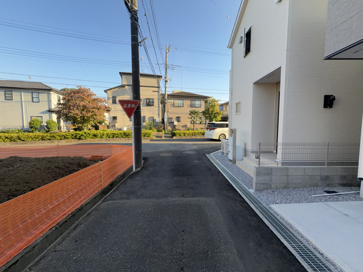 前面道路