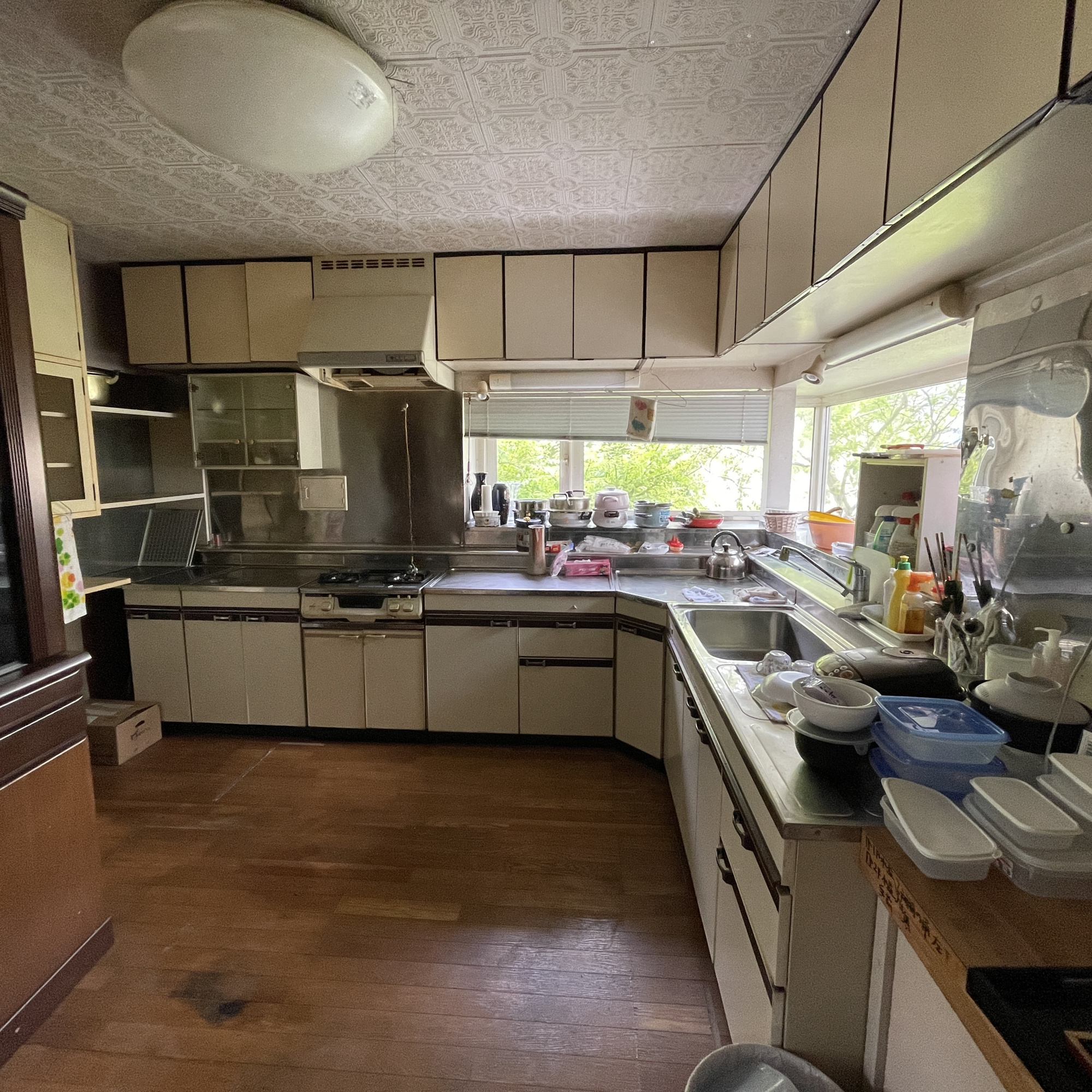洞爺湖町入江60-6　中古住宅のキッチン