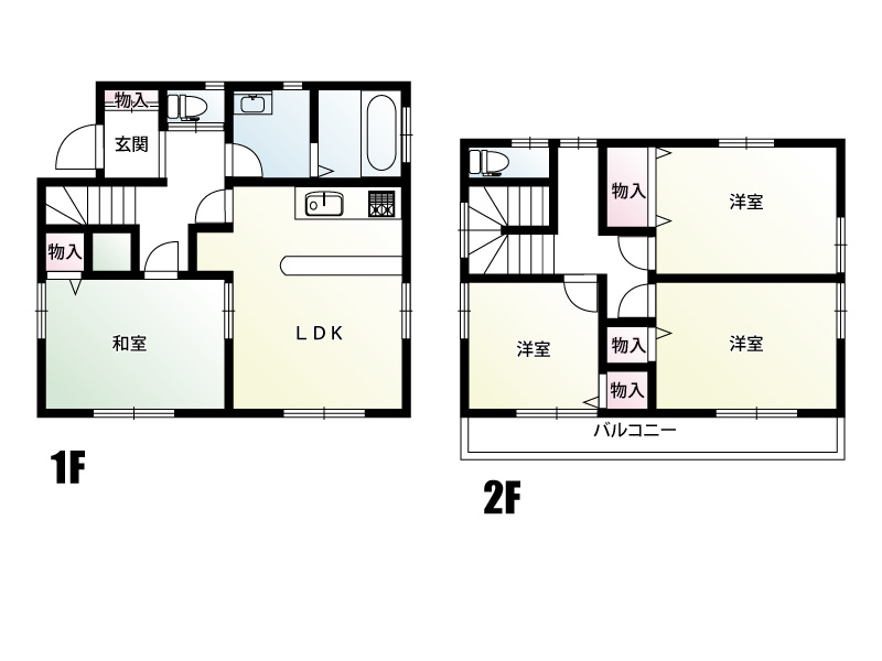 【深谷市上野台　間取図】