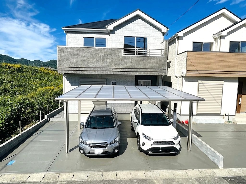 ハートフルタウン　葵区羽鳥大門町676番のその他|●外構CG● 
外観写真のカーポート、車はCGでイメージとなります。別途、追加工事でカーポートの設置も可能です♪
