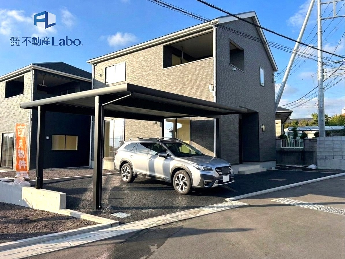 クレイドルガーデン　　富士市今泉第30　　全3棟のその他|●外構CG● 外観写真のカーポート、車はCGでイメージとなります。別途、追加工事でカーポートの設置も可能です♪