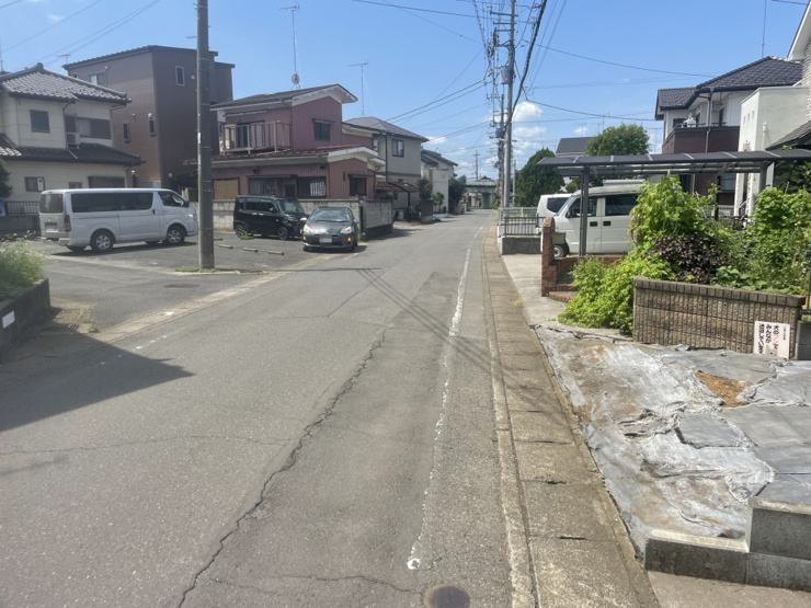 古河市静町◆前面道路