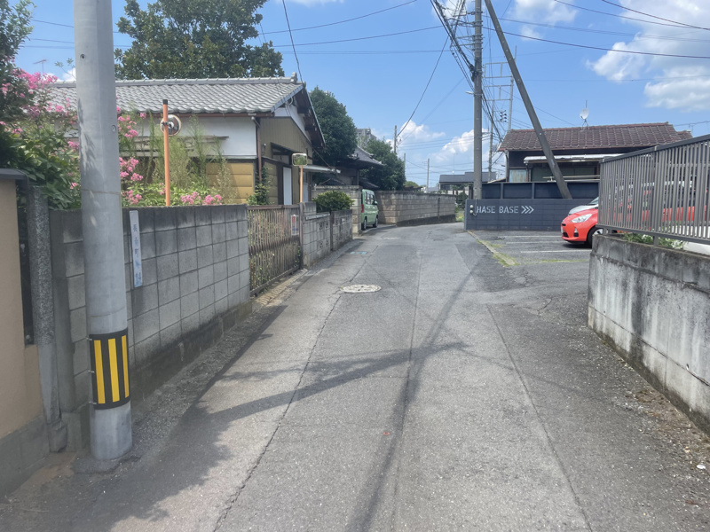 古河市長谷町◆前面道路