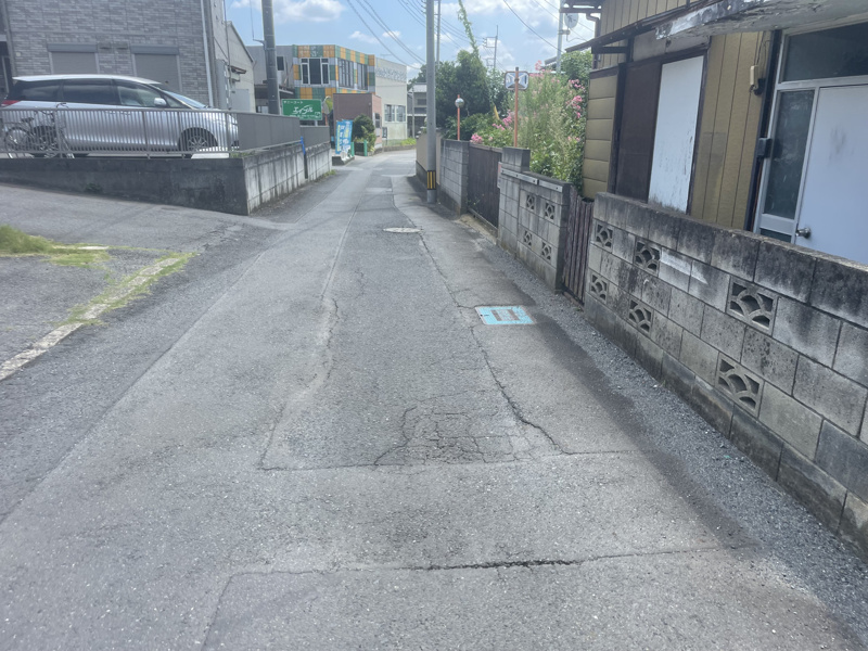古河市長谷町◆前面道路