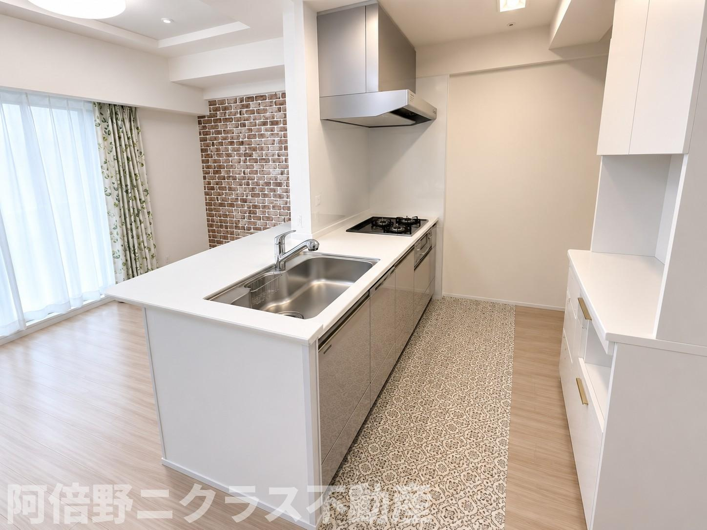 エスリード北田辺アーバンレジデンスのキッチン