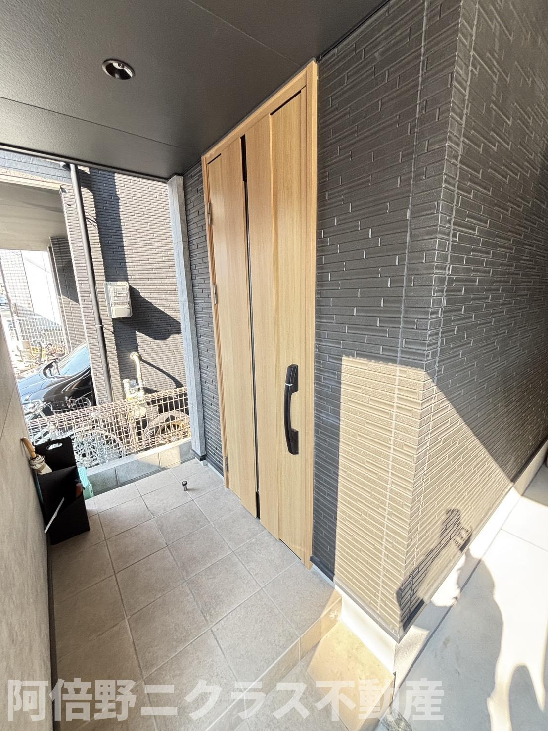 杭全8丁目中古戸建のエントランス