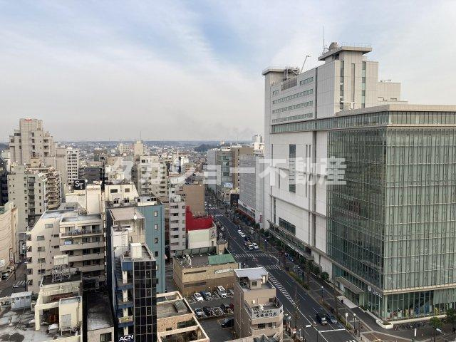 CHIBA CENTRAL TOWERの展望|14階部分ですので、遮るものが有りません。眺望良好です!!