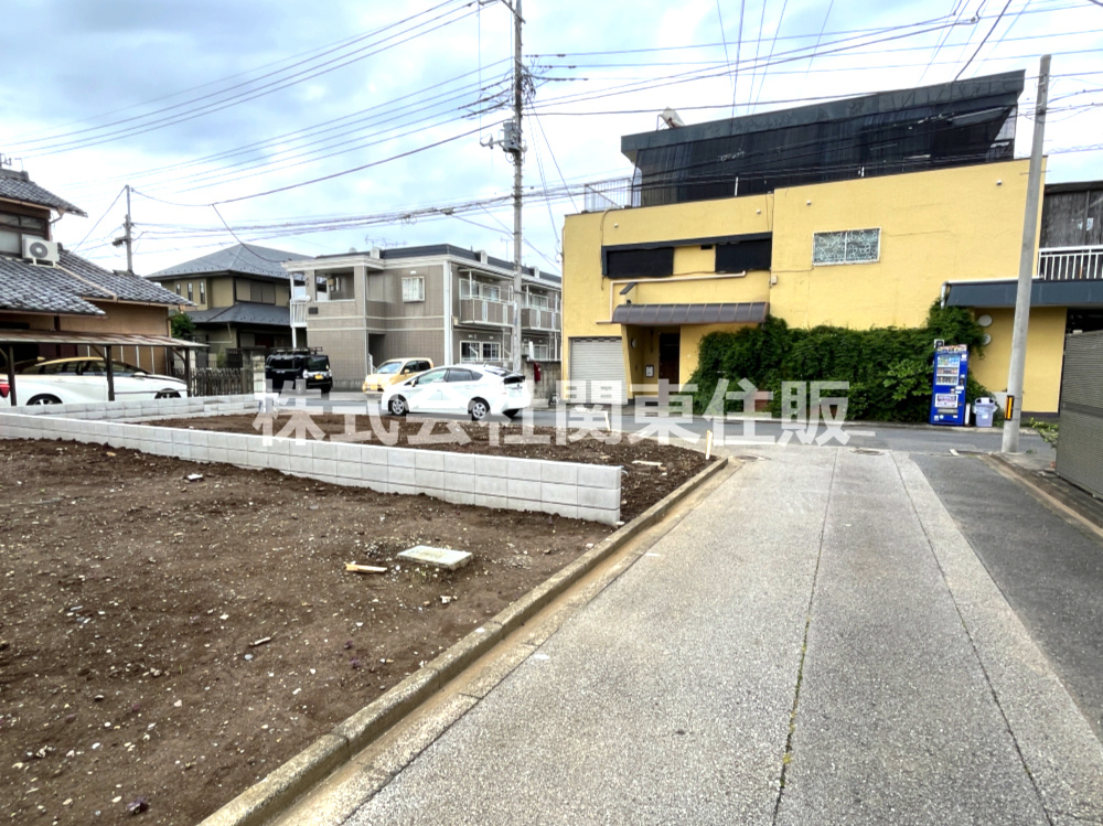 土地 さいたま市緑区原山３丁目の前面道路含む現地写真