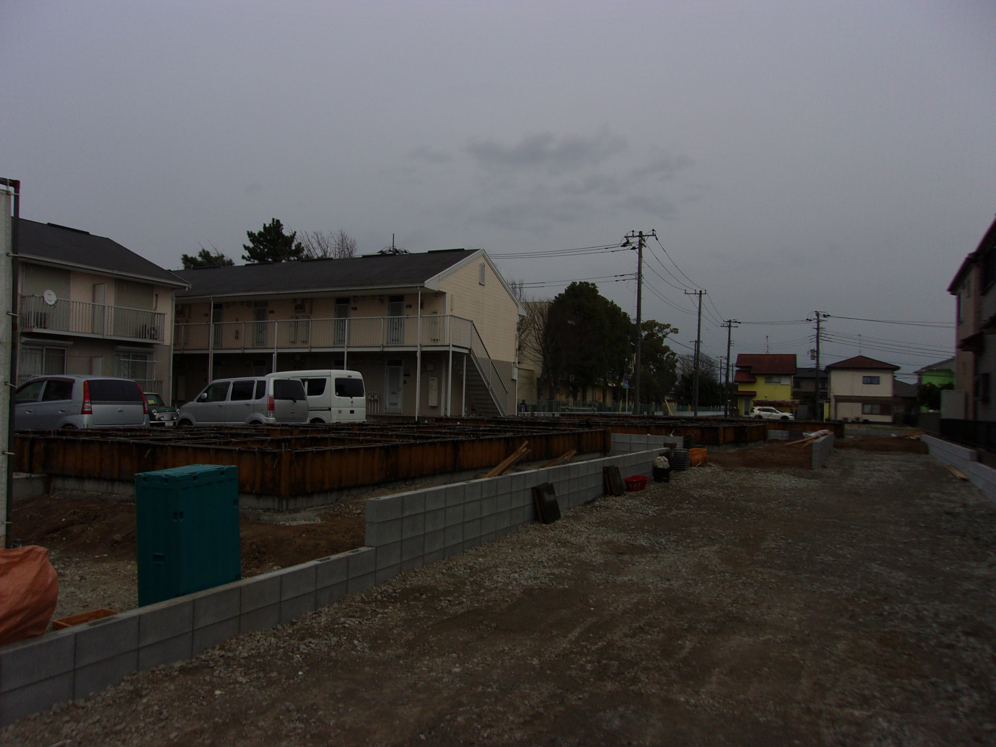 GRAFARE市原市君塚　全3棟の前面道路含む現地写真