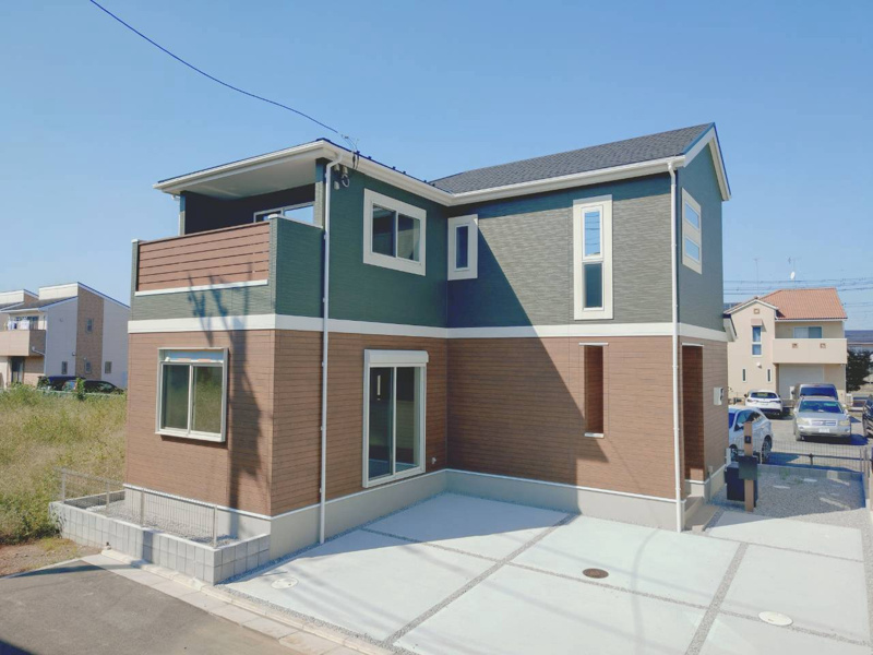 【坂戸市鎌倉町1号棟 外観】建物完成しました！(2026.08.29撮影)