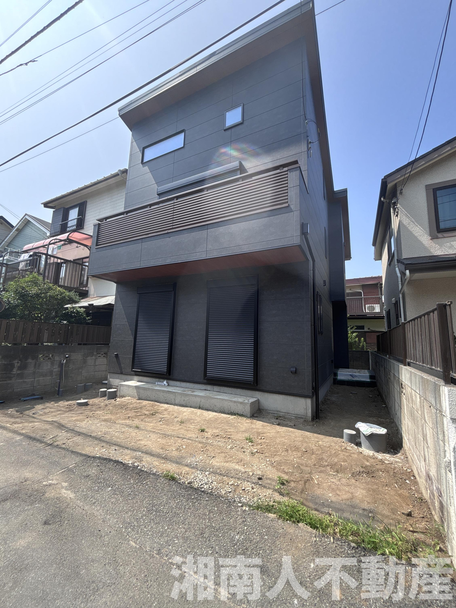 茅ヶ崎市南湖6丁目　新築戸建の外観|外はこのようになっています