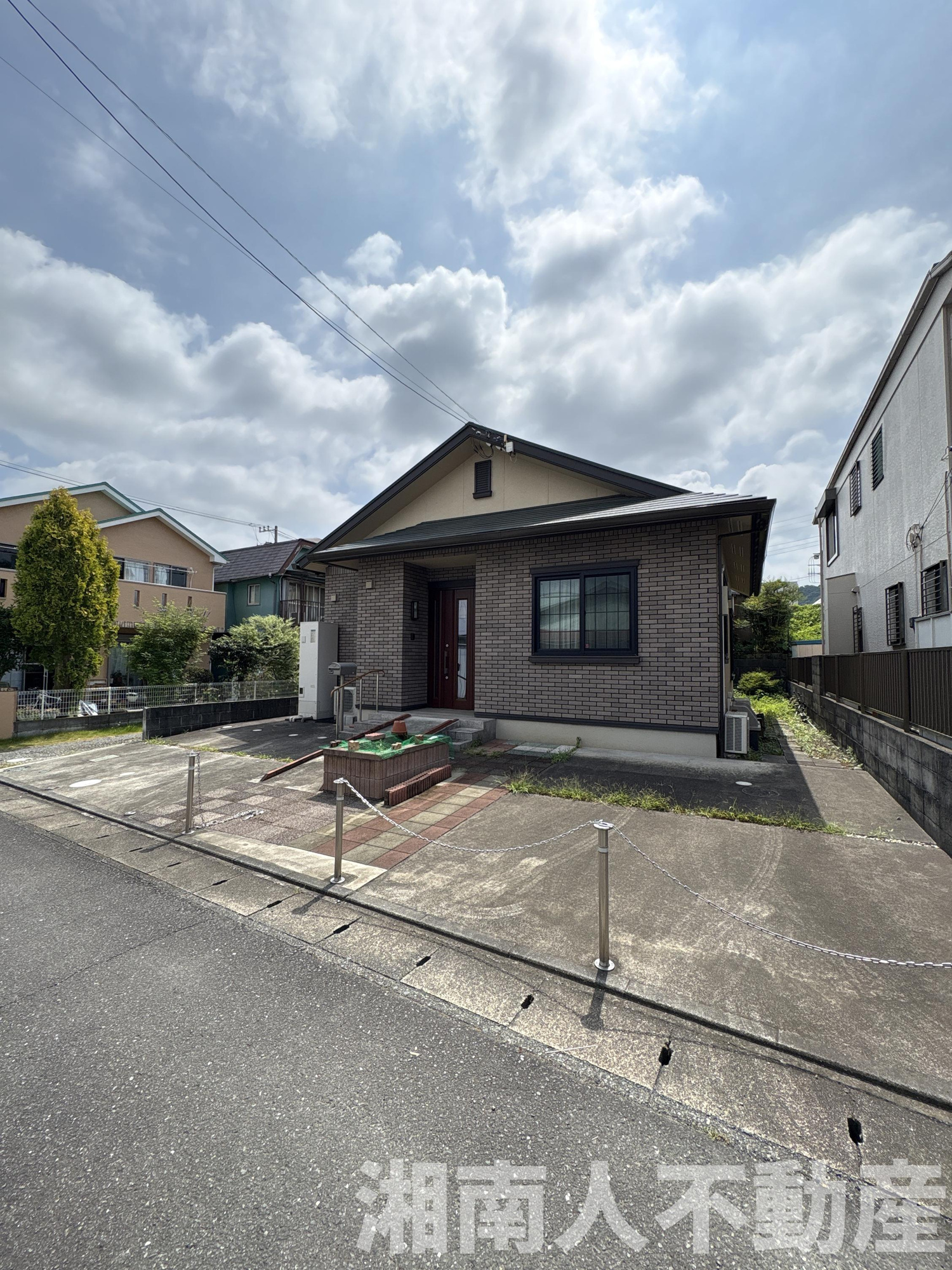 平塚市万田2丁目　戸建の外観|建物外観を気になさる方へ、見た目の良い物件です