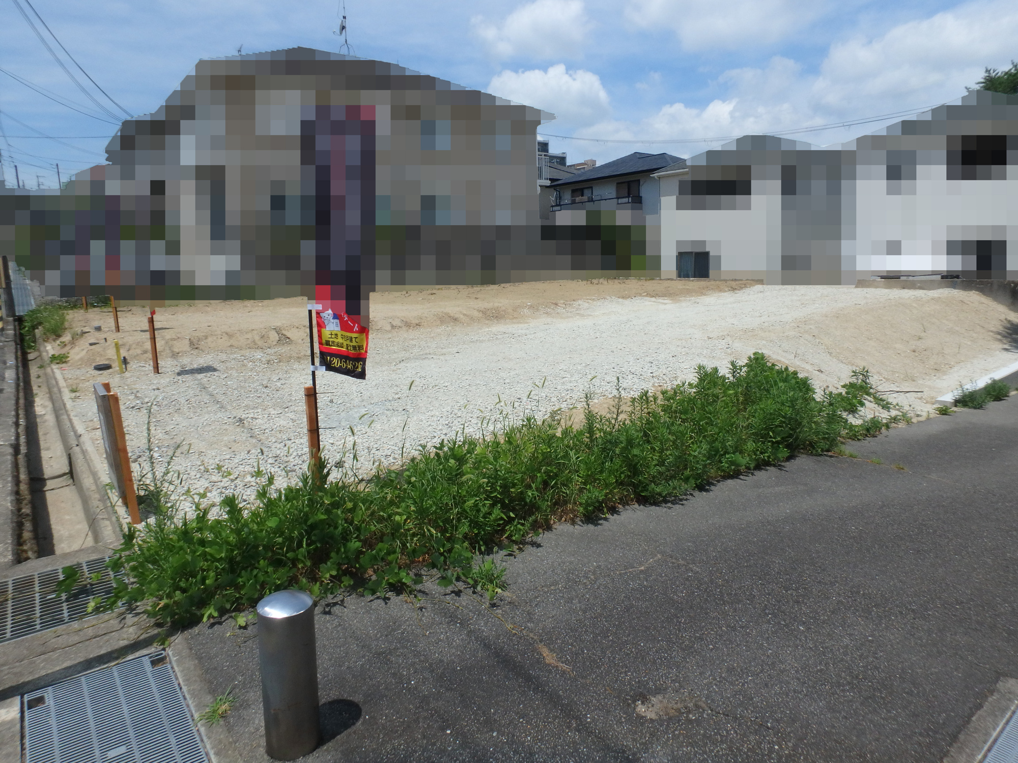 藤原台北町一丁目土地の外観