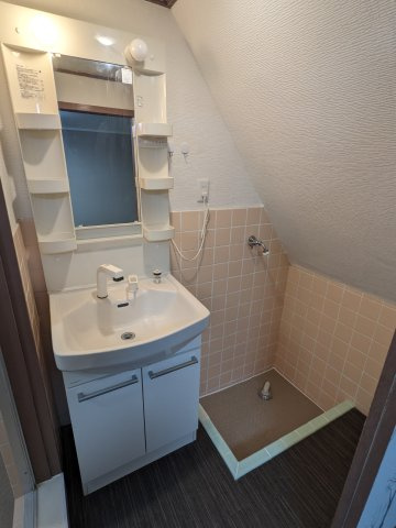 大阪府八尾市上之島町南3丁目　戸建の独立洗面台|独立洗面化粧台付き