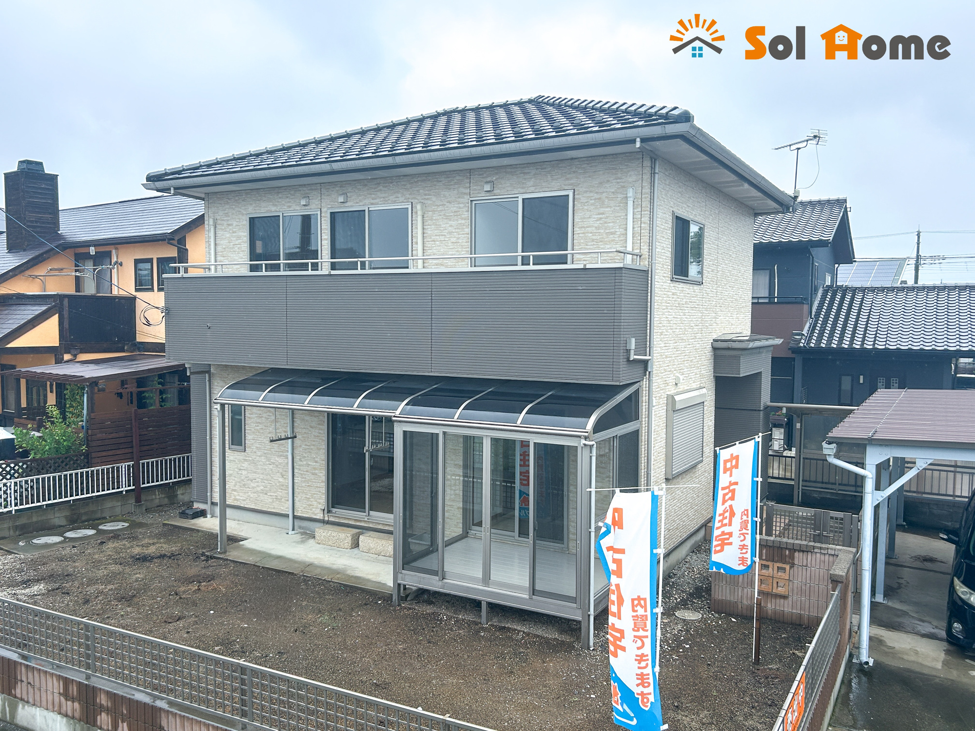 伊勢崎市長沼町　中古住宅の外観|◆本日のご案内も大歓迎です♪◆ 図面や写真では分からない部分を不動産のプロが丁寧にご説明いたします！！ソルホームはいつでもお問い合わせをお待ちしております♪