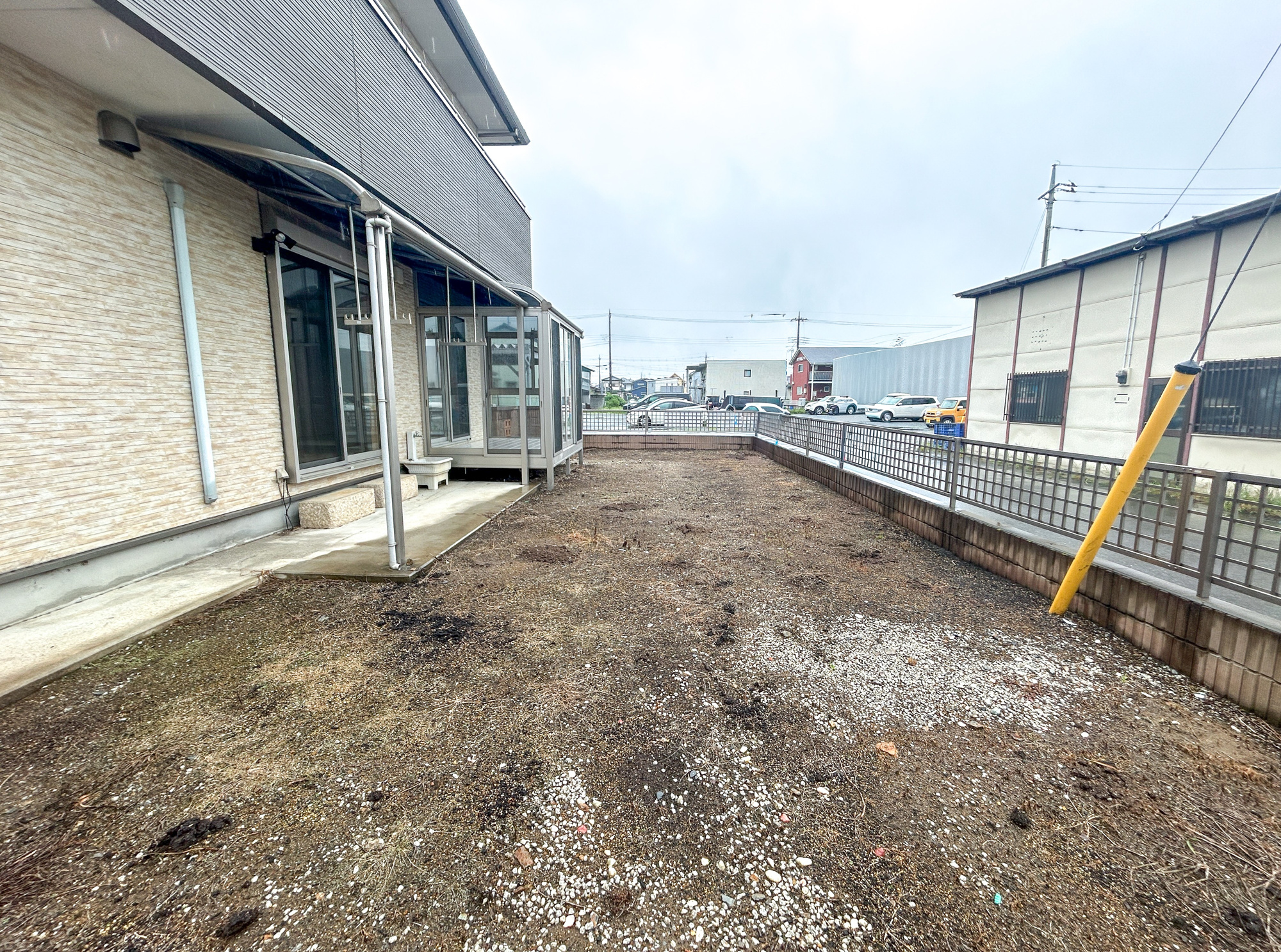 伊勢崎市長沼町　中古住宅の庭|お庭での家庭菜園・ガーデニングを通じて、お子様と一緒に育てていくと、思い出も増えていきそうですね♪