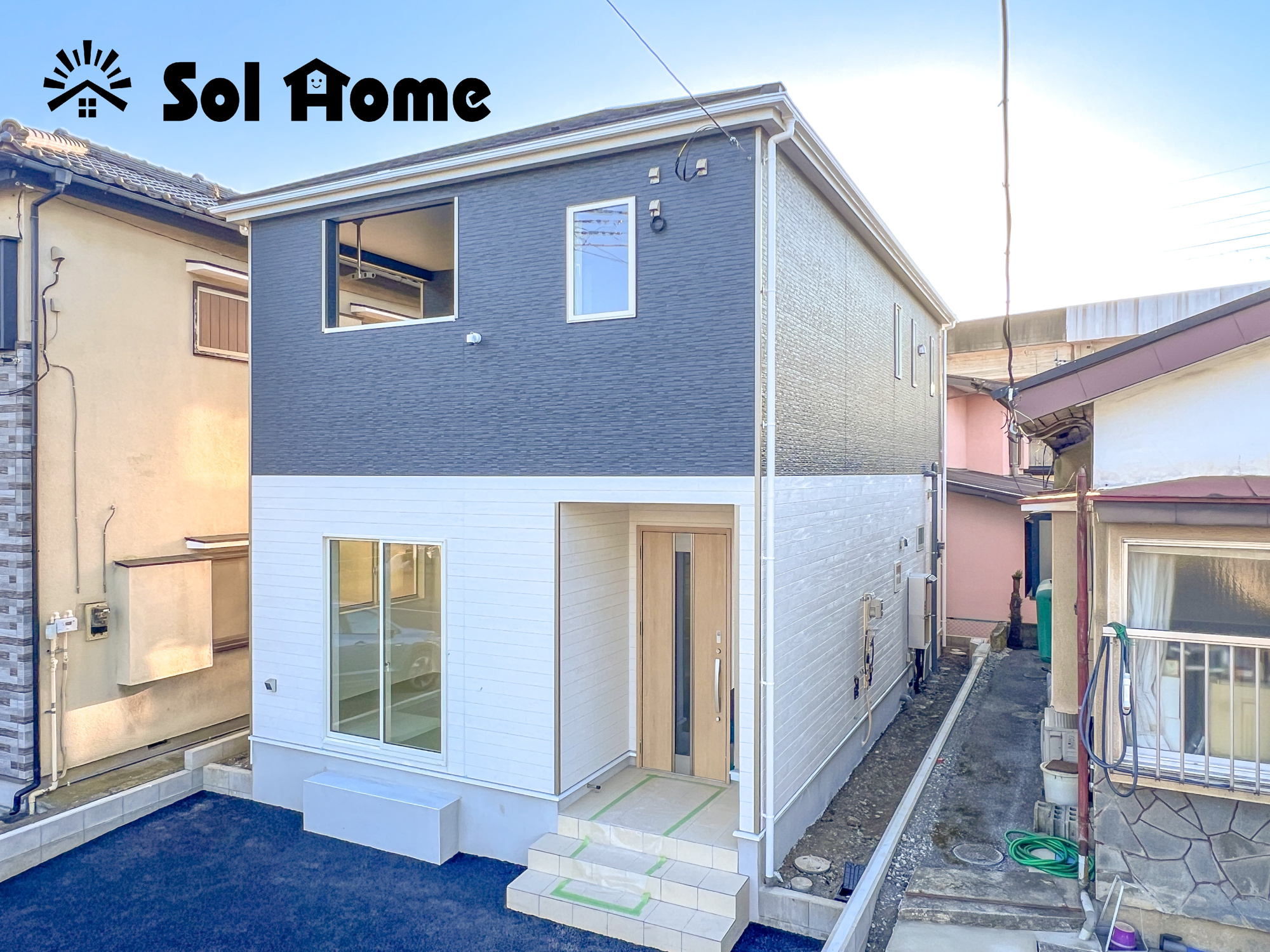宇都宮市簗瀬３丁目の新築一戸建の外観|◆本日のご案内も大歓迎です♪◆ 図面や写真では分からない部分を不動産のプロが丁寧にご説明いたします！！ 年中無休のソルホームはいつでもお問い合わせをお待ちしております♪