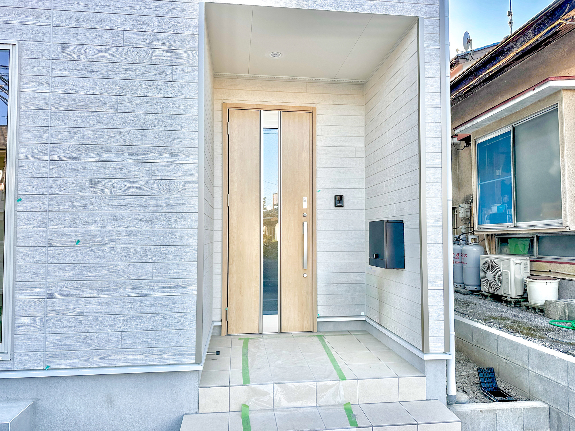 宇都宮市簗瀬３丁目の新築一戸建のセキュリティ|【同社施工例】TVモニタ付きのインターフォンには録画機能もあるので外出時誰が来たのか確認できます♪ 防犯機能も高く、今では必需品です！