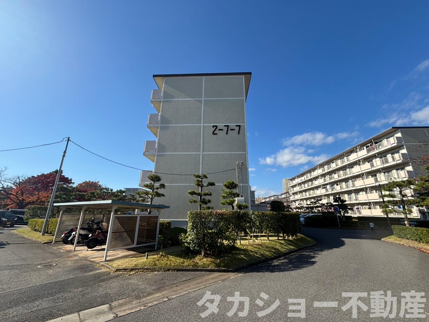 高洲二丁目住宅7-7号棟の外観
