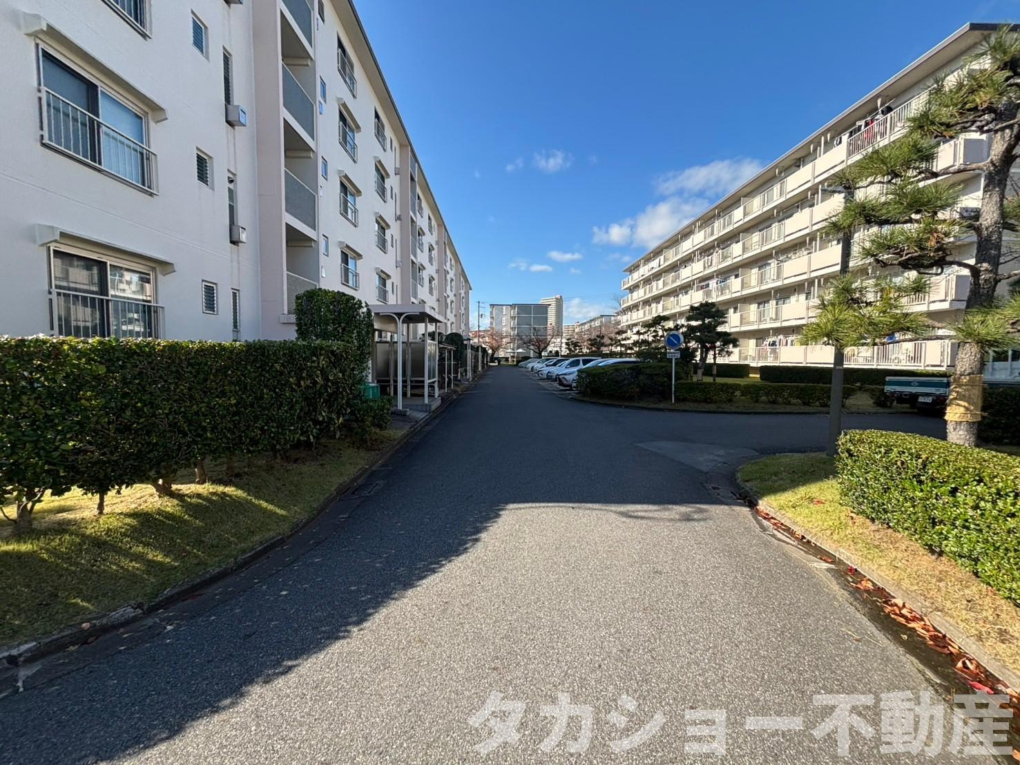 高洲二丁目住宅7-7号棟の外観