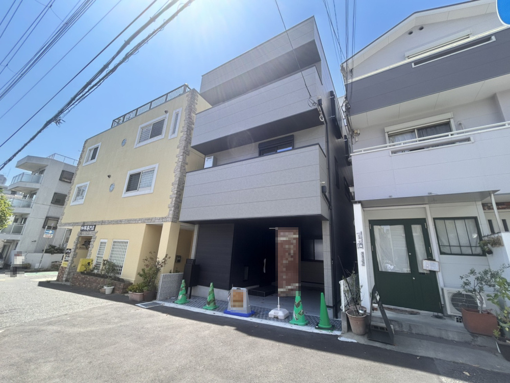 神戸市中央区神若通3丁目　新築戸建の外観|阪急「春日野道」駅まで徒歩約4分