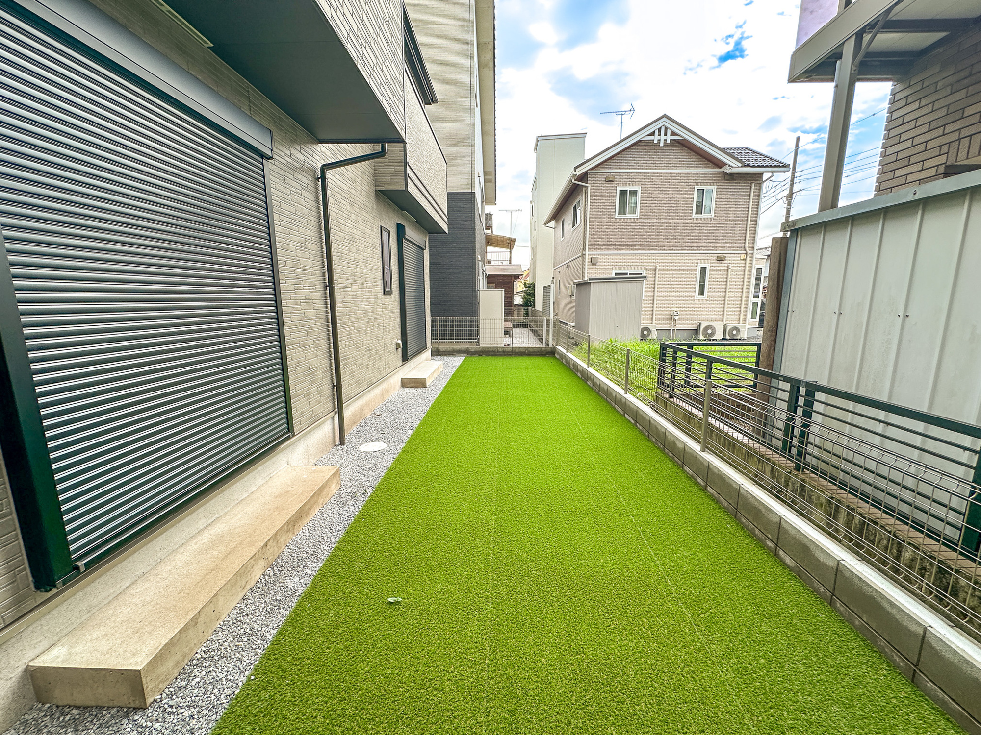 宇都宮市八千代２丁目　新築住宅全１棟の庭|お庭での家庭菜園・ガーデニングを通じて、お子様と一緒に育てていくと、思い出も増えていきそうですね♪