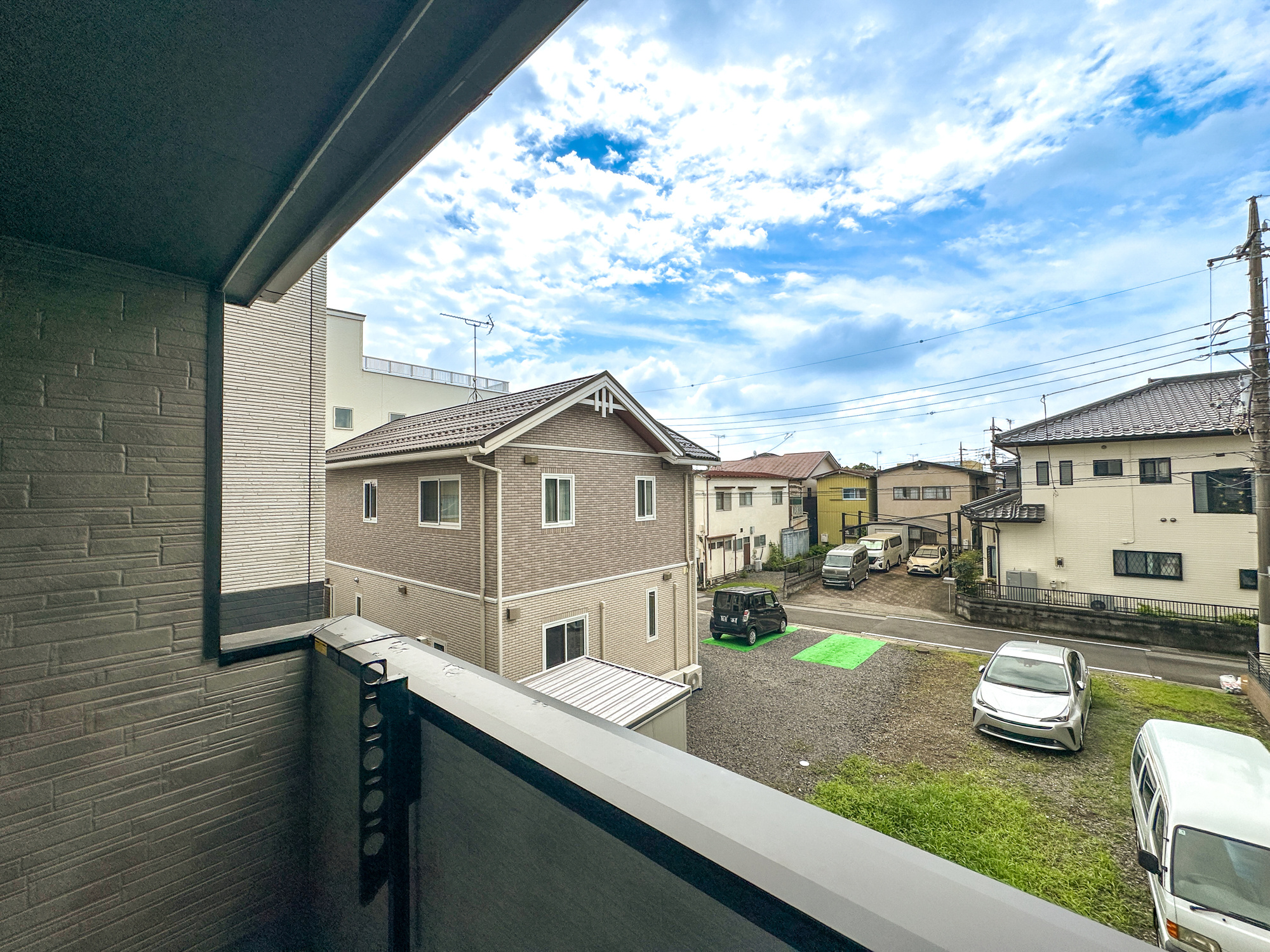 宇都宮市八千代２丁目　新築住宅全１棟の展望|隣地との距離が確保されているので開放感のある眺望♪