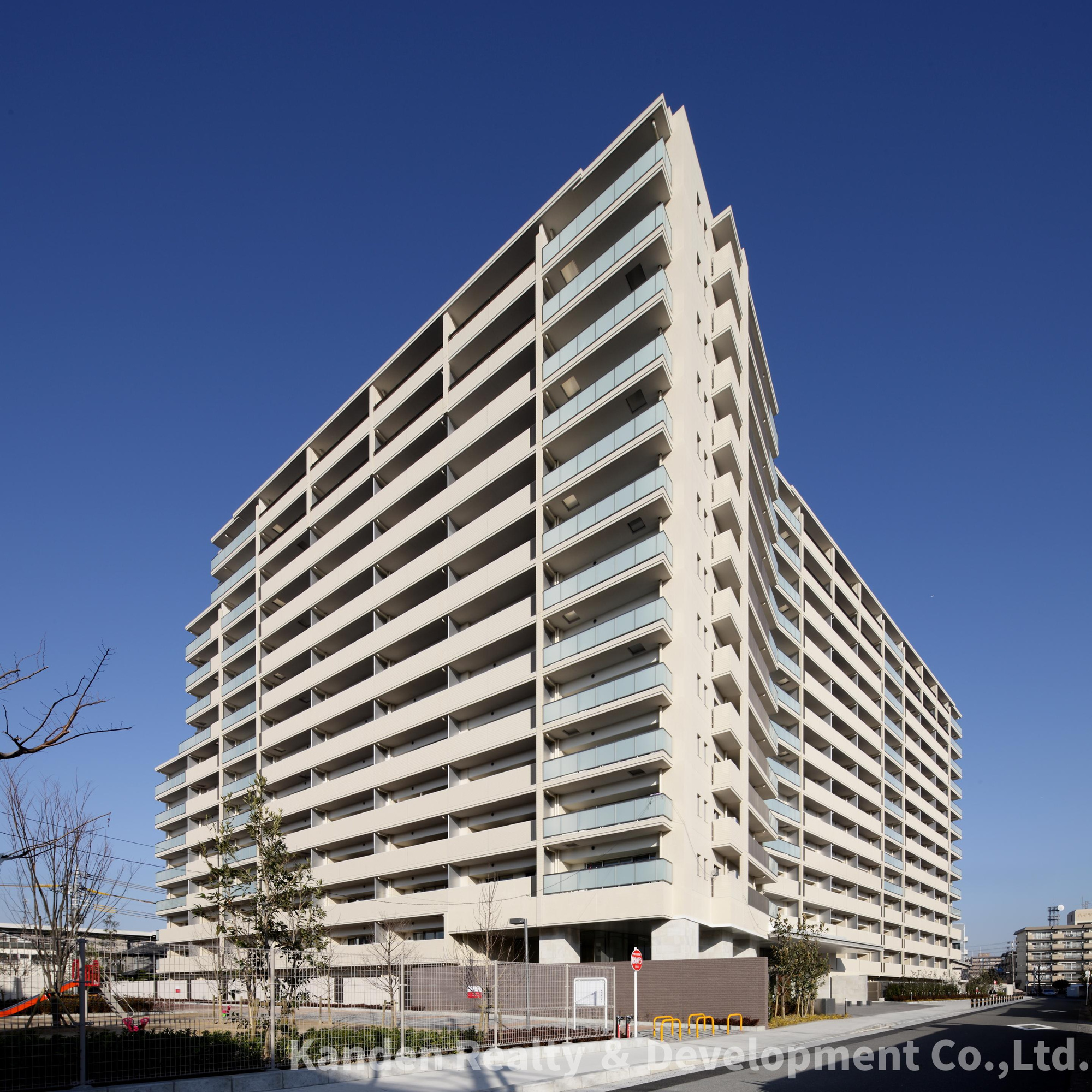 ロジュマン茨木の外観|外観　※竣工時写真
