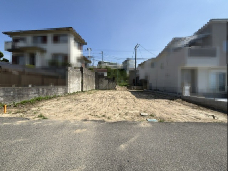 明石市朝霧南町３丁目土地の外観|南側から北側撮影