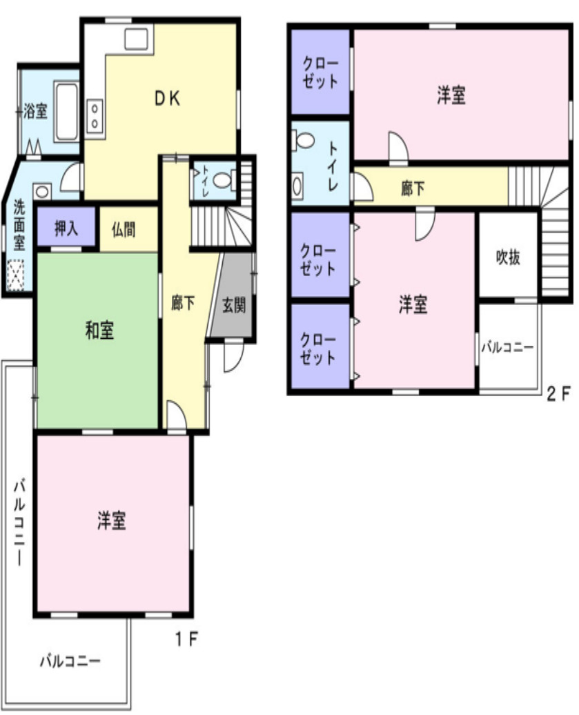 横浜市西区西戸部町1丁目 中古戸建て【仲介手数料無料】の間取り