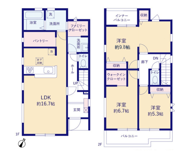 【間取図】