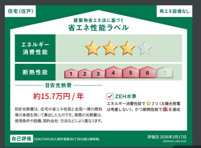 省エネ性能ラベル