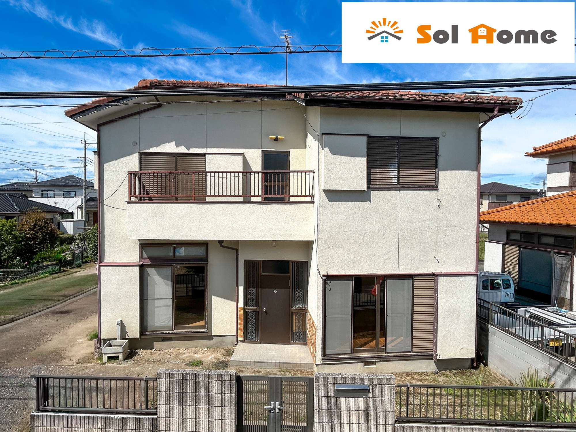 前橋市駒形町１期　中古物件の外観|◆本日のご案内も大歓迎です♪◆ 図面や写真では分からない部分を不動産のプロが丁寧にご説明いたします！！ 年中無休のソルホームはいつでもお問い合わせをお待ちしております♪