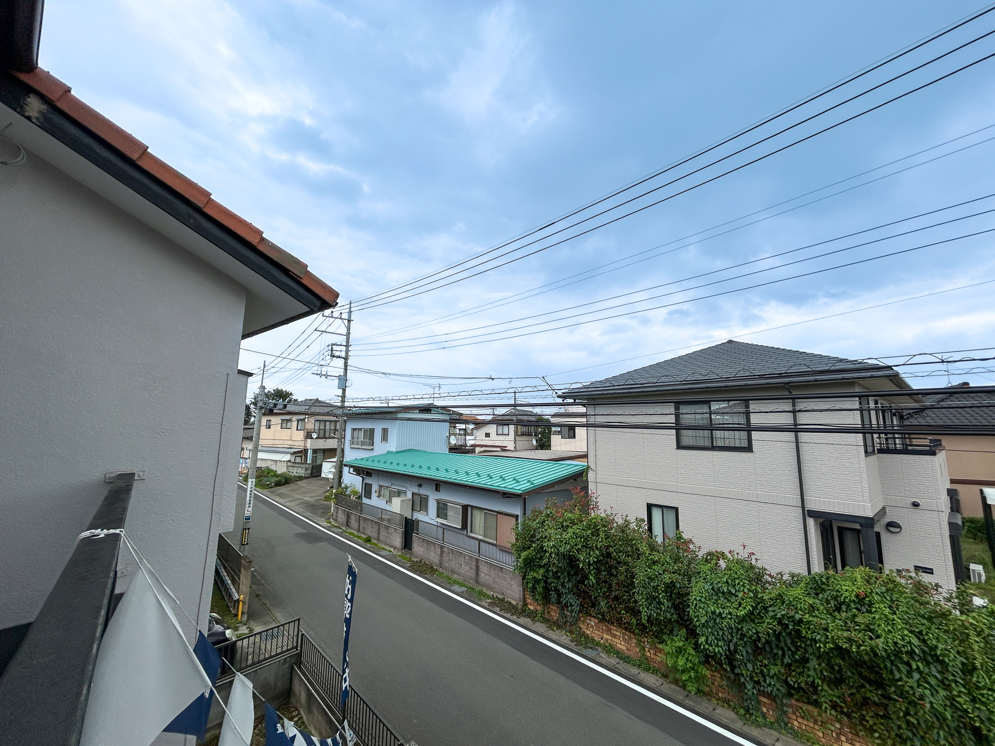 前橋市駒形町１期　中古物件の展望|低層の一戸建てを中心とした街並みが整然と続き、周辺は高い建物が建っていないので、採光や開放性に恵まれ、空が広く緑の多い閑静な趣を感じる環境です。