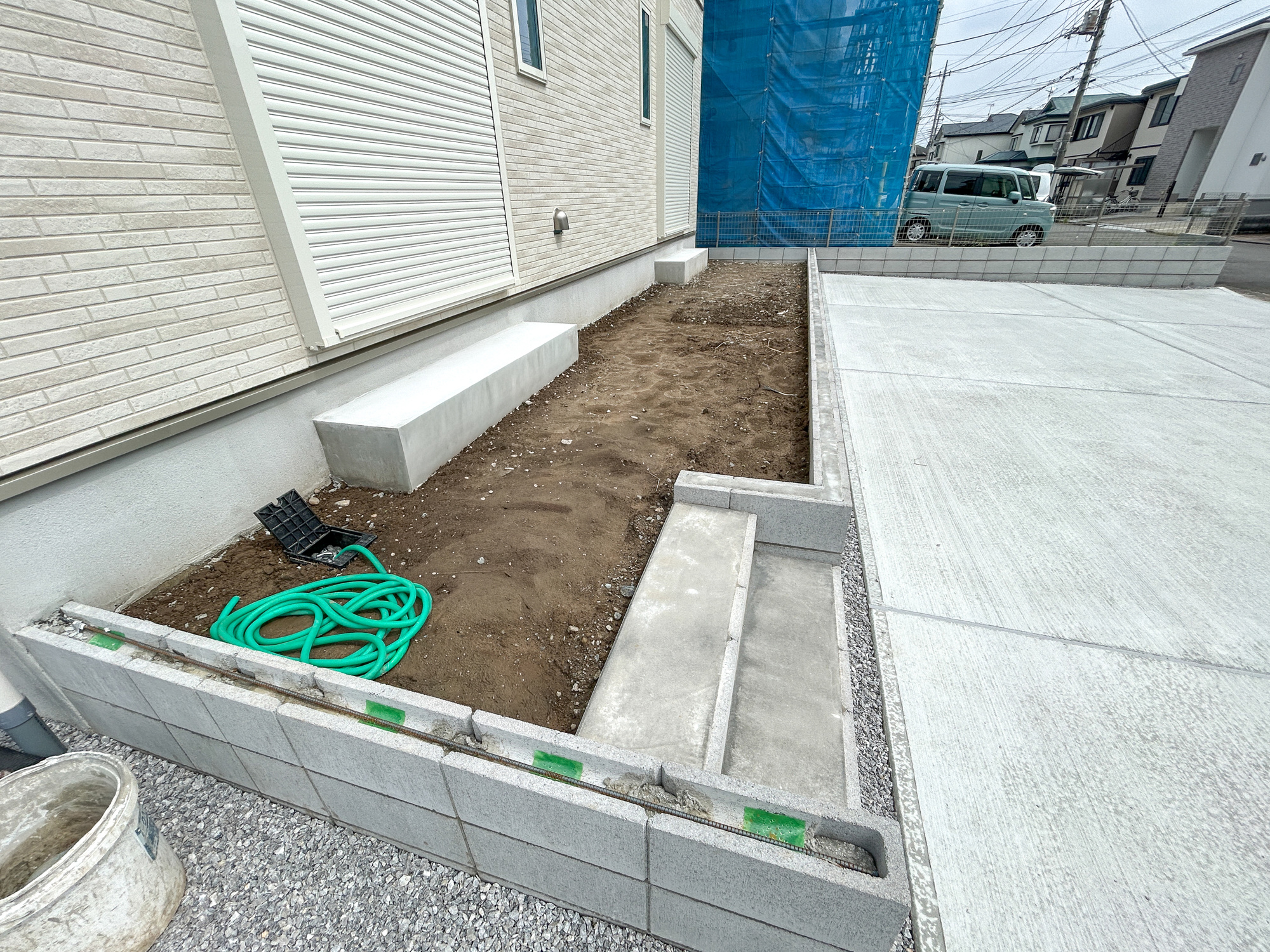 前橋市南町2丁目　新築住宅全1棟の庭|お庭での家庭菜園・ガーデニングを通じて、お子様と一緒に育てていくと、思い出も増えていきそうですね♪