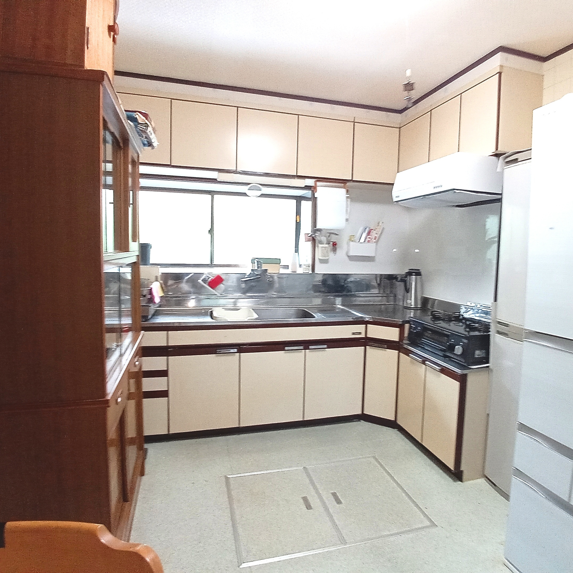 伊達市南黄金町145-104　中古住宅のキッチン