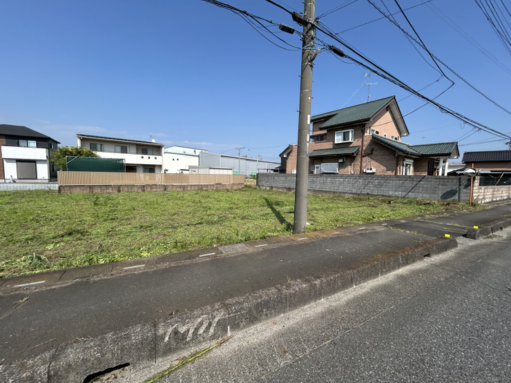 3号地　301.49㎡（91.20坪）現地写真です！（2026/10/03撮影）
