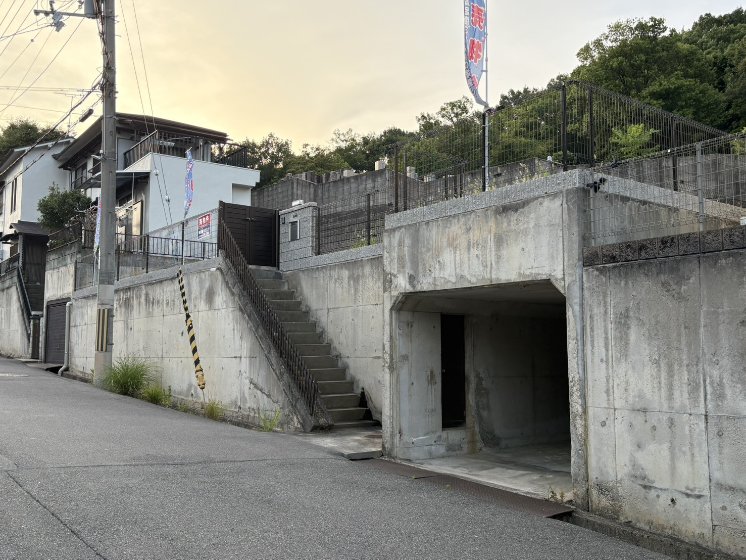 高槻市奥天神1丁目土地の外観|外観は落ち着いています。