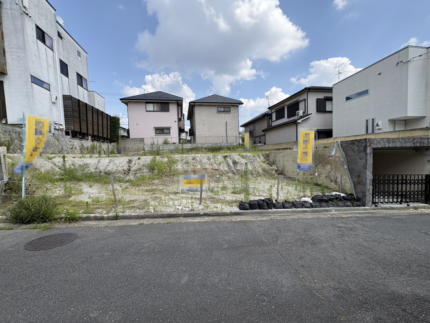 高槻市真上町5丁目土地（A区画）の外観