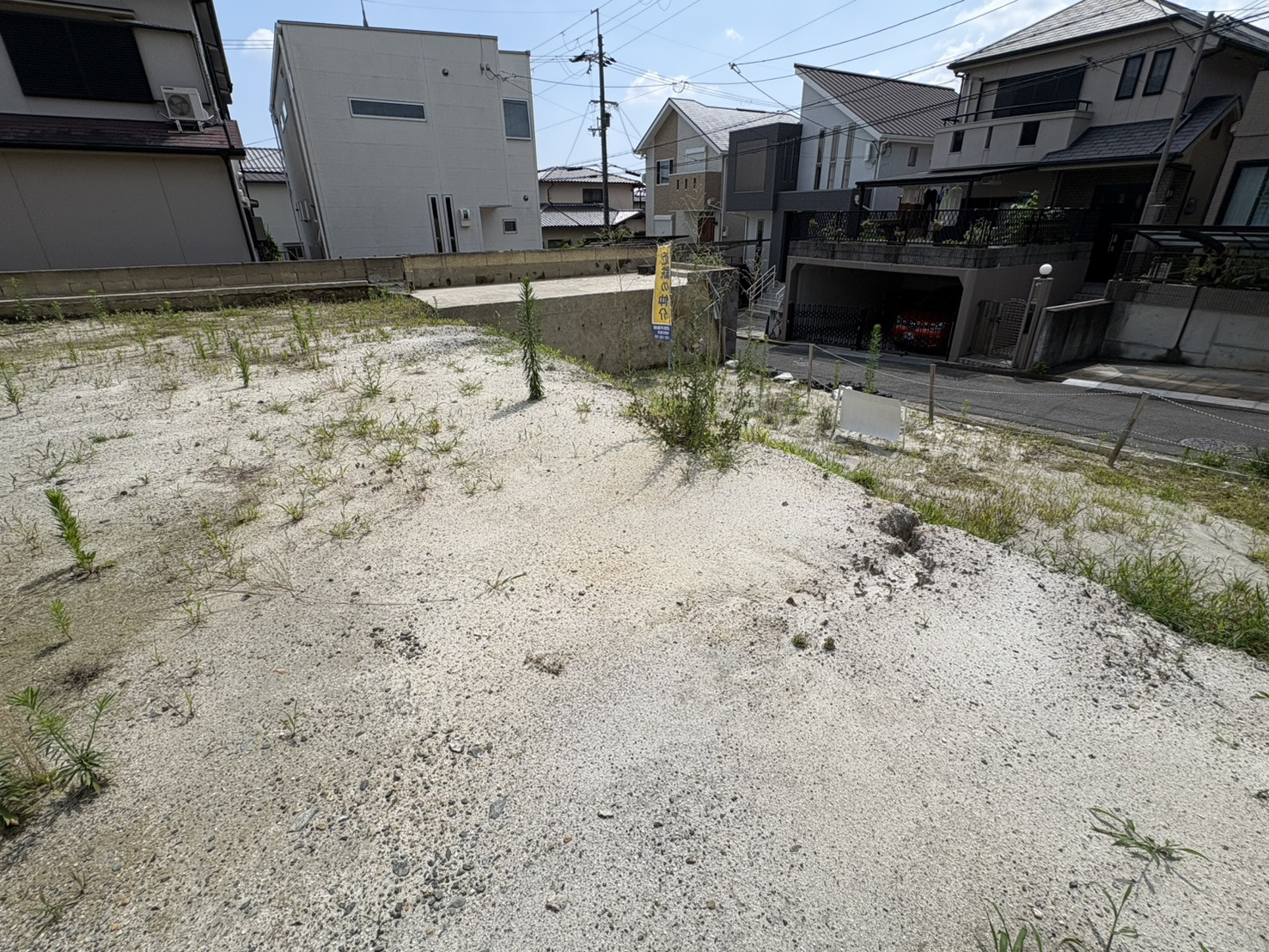 高槻市真上町5丁目土地（A区画）の外観