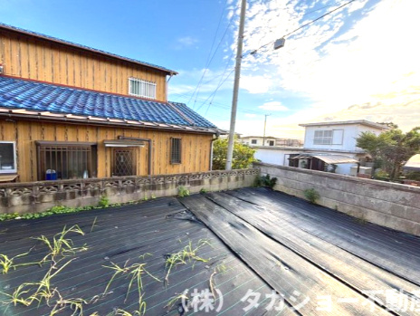 木更津市畑沢4丁目　中古戸建の庭