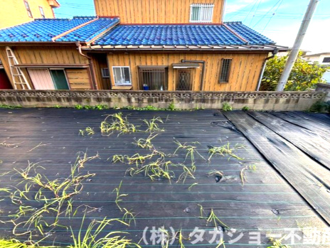 木更津市畑沢4丁目　中古戸建の庭