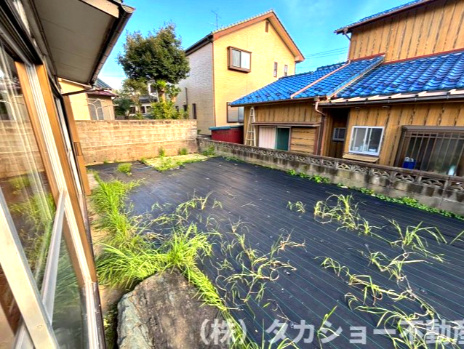 木更津市畑沢4丁目　中古戸建の庭